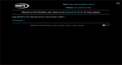 Desktop Screenshot of nickky.com
